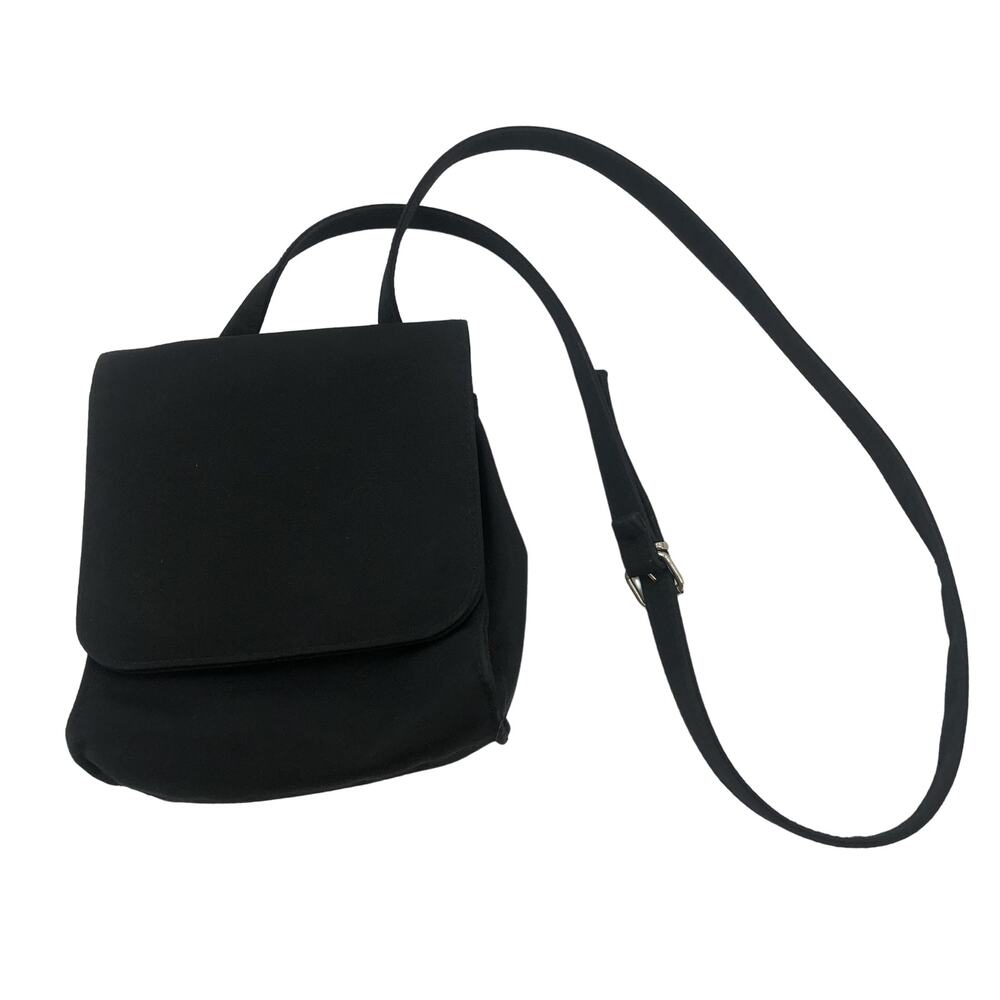 Vintage travel Shoulder Womens Messenger Crossbody Bag Black Size Mini Small